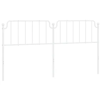 Produktbild von VidaXL 373973, Weiß, Stahl, 193 cm, 1980 mm, 102 cm, 40 mm