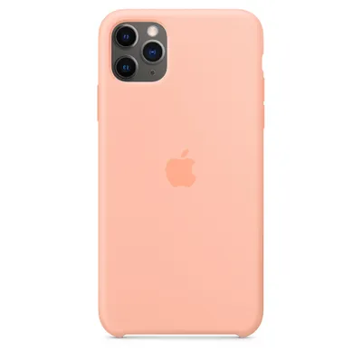Image de Apple étui silicone iPhone 11 Pro Max pamplemousse