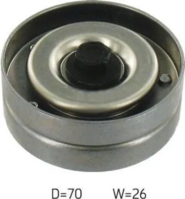 Produktbild von SKF VKM 31280 Umlenkrolle Keilrippenriemen für VW LT 28-46 II Kastenwagen (2DA, 2DD, 2DH) LT 28-35 II Bus (2DB, 2DE, 2DK)