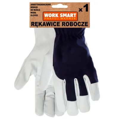 Obrázok produktu pre Kožené pracovné rukavice pre montérov TOPER 9 L