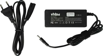 Produktbild von vhbw Netzteil kompatibel mit Asus ZenBook UX32A, UX32VD, UX42 Serie, UX302LA, UX301LA, UX32 Serie Notebook - 200 cm, 65 W