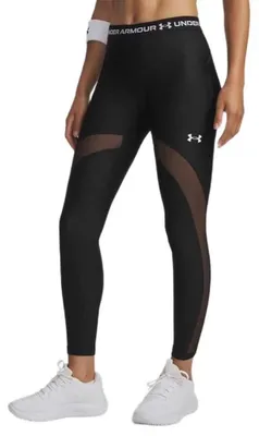 Image de Legging Under Armour HEATGEAR MESH - ULTIMATE BLACK, taille : S