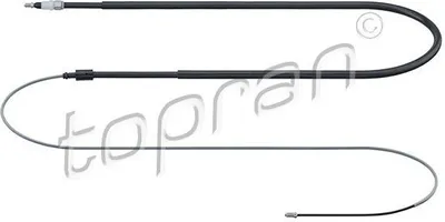 Produktbild von TOPRAN Handbremsseil 723 559 hinten links hinten rechts