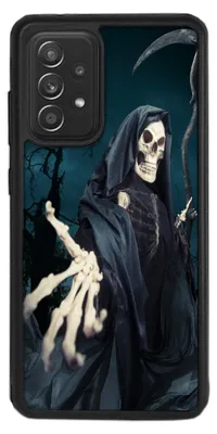 Produktbild von TPU Silikon Hülle für Samsung Galaxy A23 5G Handy Cover Case Schutzhülle Handyhülle Bumper MOTIV 43 Sensenmann
