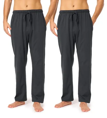 Produktbild von Timone Herren Schlafanzugshose TPP-002 ((2Pack) Anthrazit/Anthrazit, XL)