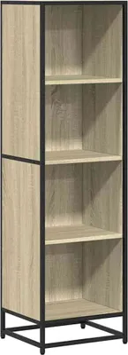 Image de vidaXL Bibliothèque Chêne Sonoma 40x35x139 cm Matériau dérivé du bois
