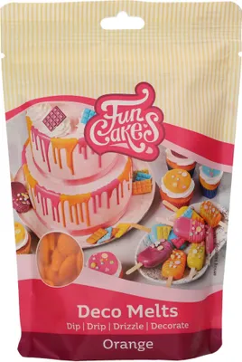 Produktbild von FunCakes Deco Melts - Orange 250g