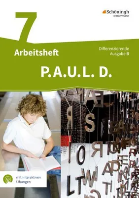 Immagine prodotto di P.A.U.L. D. (Paul) 7. Arbeitsheft mit interaktiven Übungen. Differenzierende Ausgabe für Realschulen und Gemeinschaftsschulen. Baden-Württemberg