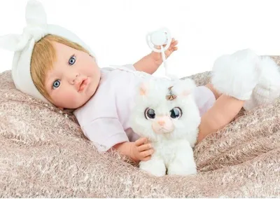 Produktbild von Spanische Alina Kawaii-Puppe 45cm
