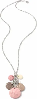 Produktbild von Lange Kette Johanna mit mehreren runden Anhängern von collezione alessandro