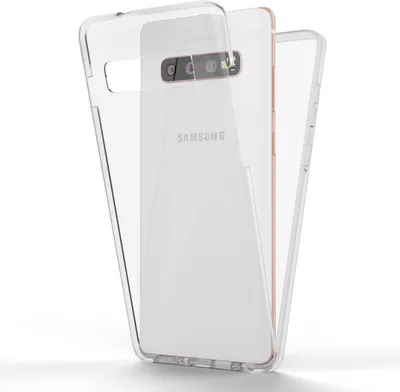 Zdjęcie produktu dla Etui na telefon NALIA 360 stopni do Samsung Galaxy S10, pełne etui ochronne, przezroczyste