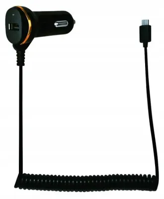 Image de LogiLink Chargeur de voiture 2 ports microUSB/USB
