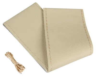 Immagine prodotto di PILOT Coprivolante in pelle beige per volanti da 37-39 cm Installazione fai da te