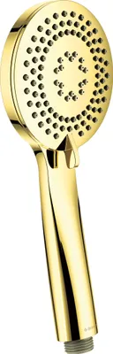Produktbild von Dusche-Handbrause, 3 Funktionen, Gold