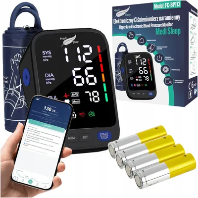Zdjęcie produktu dla Ciśnieniomierz Naramienny Elektroniczny Medi Sleep Fc-Bp113 Dla Dorosłych