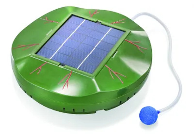 Immagine prodotto di Esotec 1366964 Floating Air 101875 Aeratore solare galleggiante per laghetti 120 l/h
