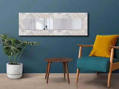Produktbild von Wallity, 40120NISMA-012, Dekorativer Spiegel, SPIEGEL, Beige, 20 x 100 cm
