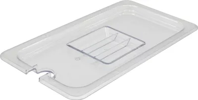 Produktbild von AcMax Polycarbonat Deckel mit Aussparung GN 1/3 Gastronormbehälter GN-Behälter Gastronorm Kunststoff
