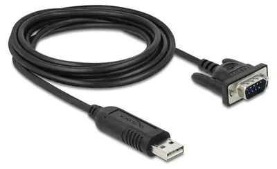 Productafbeelding van DeLOCK 66282 DeLOCK USB A/D-SUB 9 Adapter 1,8 m schwarz