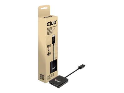 Obrázok produktu pre Club 3D CSV-7200 - Video-/Audio-Splitter - 2 x DisplayPort