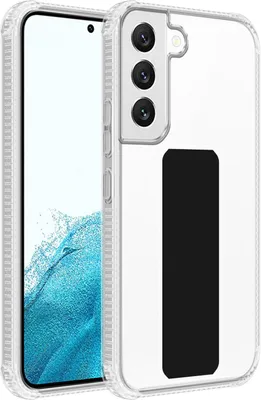 Immagine prodotto di Cadorabo custodia protettiva per Samsung Galaxy S22 PLUS cover in nero custodia in silicone TPU cover funzione stand