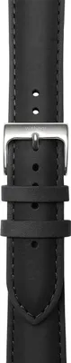 Image de Withings - Pulseira cabedal 20mm (noir/acier)