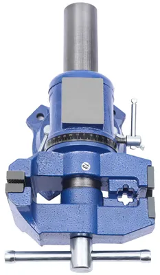 Produktbild von Drehbarer Maschinenschraubstock - 360° Tischschraubstock 10 cm - Spannweite 100 mm - Für Fräsmaschine und Flachschleifmaschine - Sphäroguss