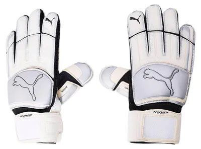 Produktbild von Puma - "King" Torhüter-Handschuhe für Herren/Damen Unisex GT14611 (10) (Weiß)
