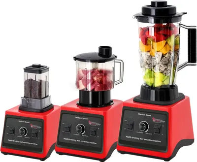 Obrázek produktu pro 9500W Výkonný mixér, objem 3 l, 15 rychlostí, 0,5 l + 1,5 l + 3 l, 220V