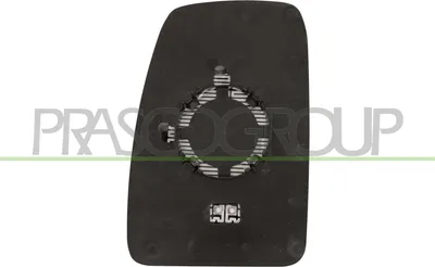 Produktbild von PRASCO Spiegelglas Außenspiegel Rechts für RENAULT MASTER III Kasten (FV) Beheizbar Konvex OP9547513
