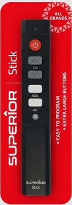 Obrázek produktu pro SUPERIOR STICK programovatelný dálkový ovladač pro TV a další elektroniku