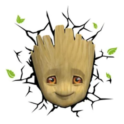 Image de Lampka LED 3D "Baby Groot" Marvel - Oficjalna Licencja, Dekoracja Biurkowa