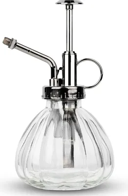 Produktbild von Dimono Vintage Pflanzen Sprühflasche aus Glas Rot 200ml – Dekorativer Wassersprüher & Blumensprüher für Zimmerpflanzen, Retro Zerstäuber