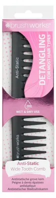 Produktbild von Brushworks Antistatisch Breit Zahn Kamm, 70 g