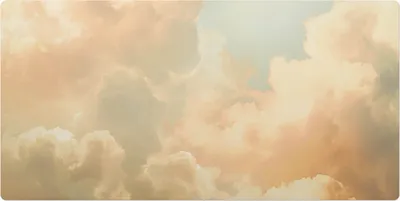 Produktbild von Pastellwolken– Schreibtischunterlage – Schreibtisch Tischunterlage – 100x50 cm – Unterlage Groß Schreibtischmatte
