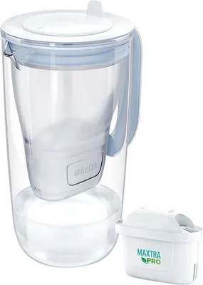 Image de Carafe filtrante 2.5l bleu + cartouche maxtra - Brita - 1050449 -
