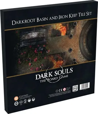 Produktbild von Steamforged Games - Dark Souls: The Board Game - Darkroot Basin and Iron Keep Tile Set - ENG Edition