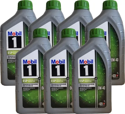 Produktbild von Mobil 1 ESP X4 0W-40 7x1 Liter