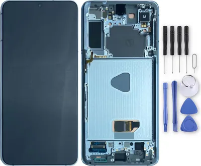 Produktbild von Samsung Display LCD Einheit für Galaxy S21 Plus G996B GH82-27268C Silber Ersatz