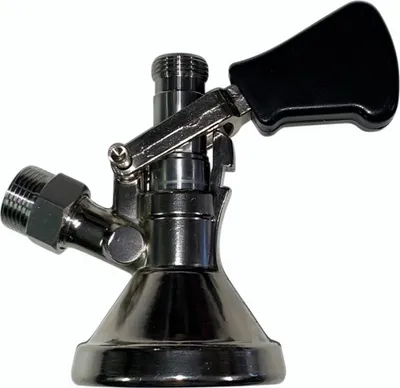 Produktbild von BieTal® - KEG Zapfkopf Kelleranstich oben - Typ G Anschluss Dreikant G-System