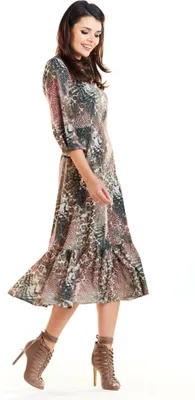 Produktbild von Infinite You Midikleid für Frauen Neri braun L