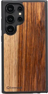 Image de Bewood Housse en bois pour Samsung Galaxy S25 Ultra MANGO