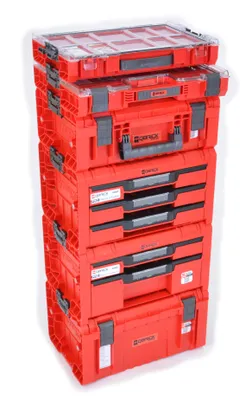 Image de QBrick Qbrick System PRO Drawer 3 Toolbox 2.0 Expert RED UHD Custom