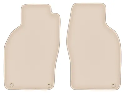 Produktbild von DURBAN Beige Velours-Fußmatten vorne für Saab 9-3 I Cabrio (1998-2003)