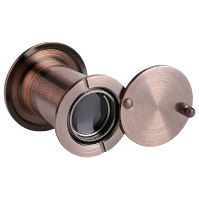 Produktbild von Optisches Glas für die Sicherheit zu Hause, 220 Grad Weitwinkel-Türfernrohr (Rotbronze)