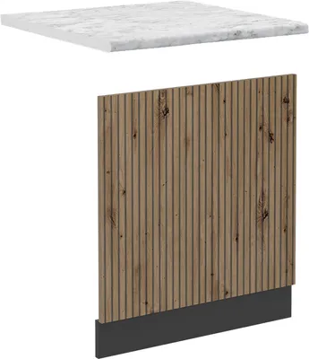 Produktbild von Frontblende Vicco R-Line Artisan-Eiche 60 cm , AP Marmor, Model 49247