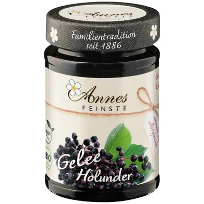 Immagine prodotto di Gelee Extra - Holunderbeere 225g | ANNES FEINSTE