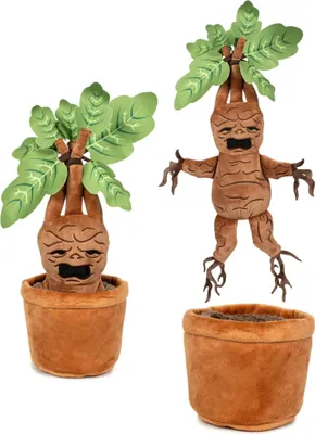 Image de Harry Potter Peluche avec son Mandrake 25 cm