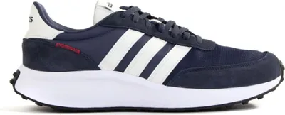 A single Adidas sneaker shown from the side on a white background.