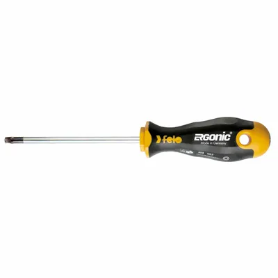 Zdjęcie produktu dla wkrętak felo Ergonic 408 TX - wkrętak Torx, twardy rdzeń odporny na uderzenia - Germany Rozmiar:15